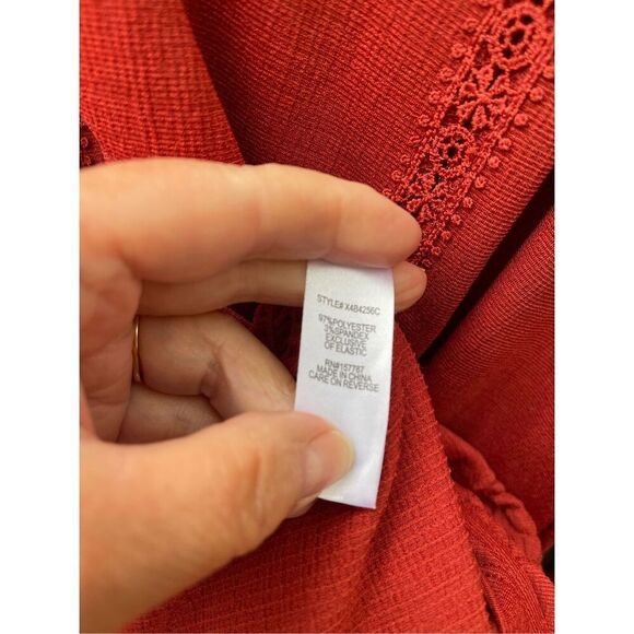 Full Circle trends 3X peasant style top. - Picture 3 of 8